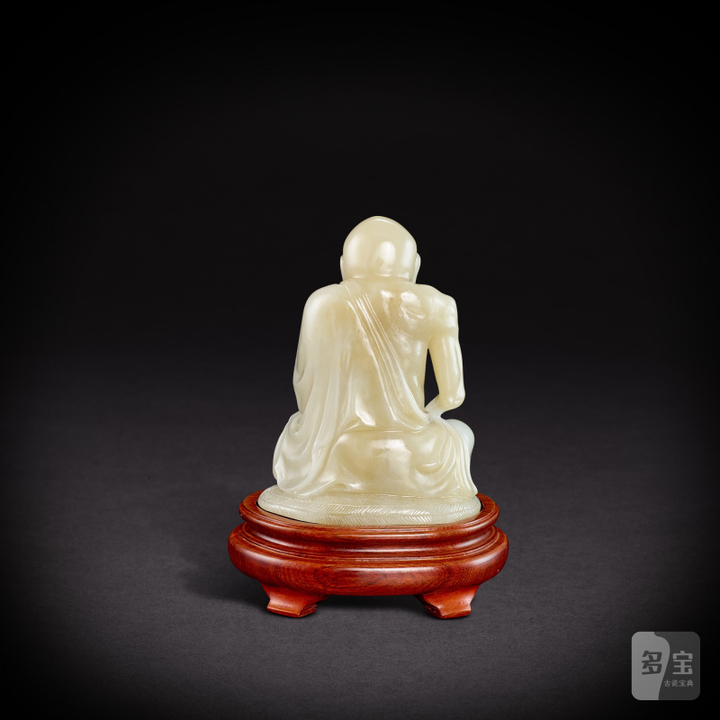 A set of eighteen jade Luohan figures, 20th century | 二十世紀 玉雕十八羅漢一套 - 图24